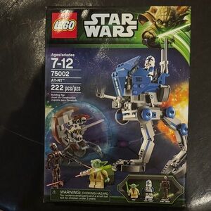 LEGO Star Wars Blue and Gray AT-RT Building Set